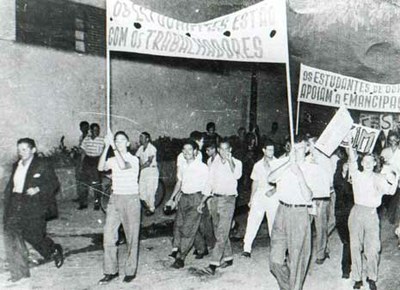 1959 - Manifestação pelo "sim" à emancipação 